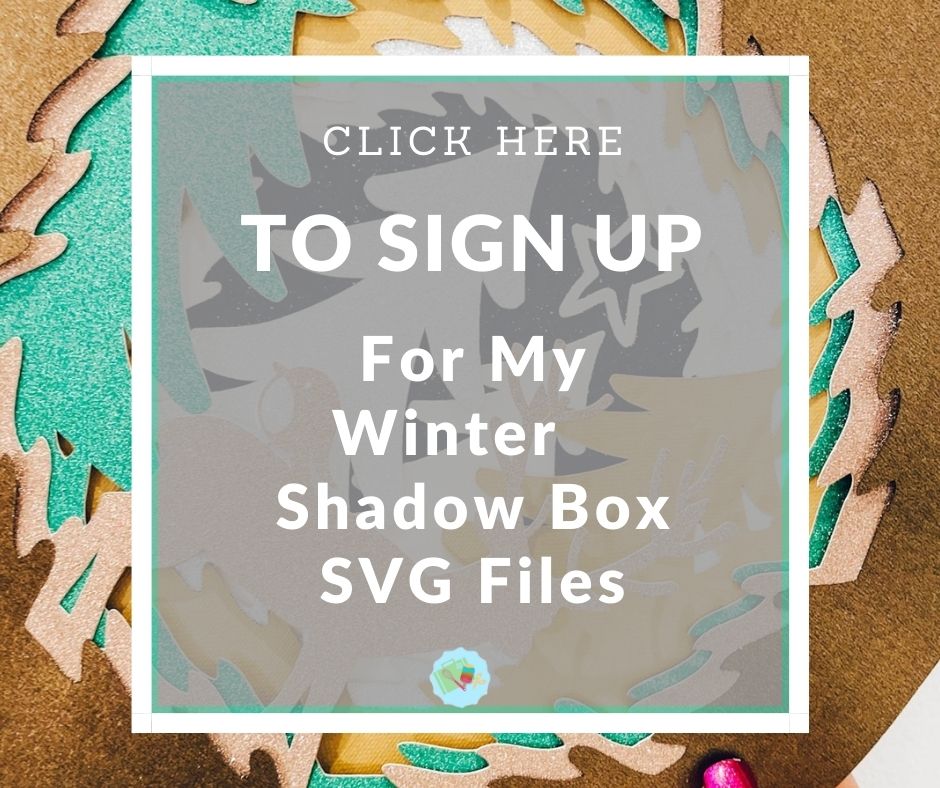 Free Winter Wonderland Shadow Box SVG Files