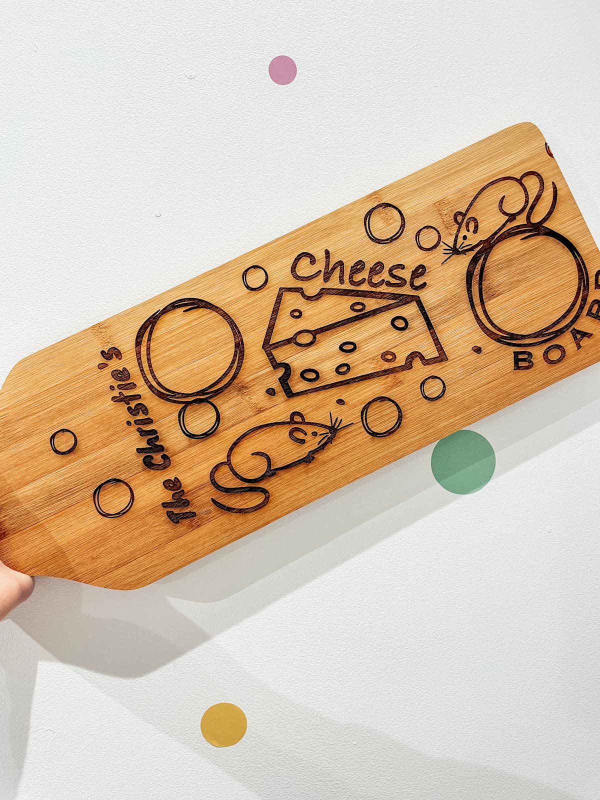 Cheese Board SVG Design For Cricut or Glowforge
