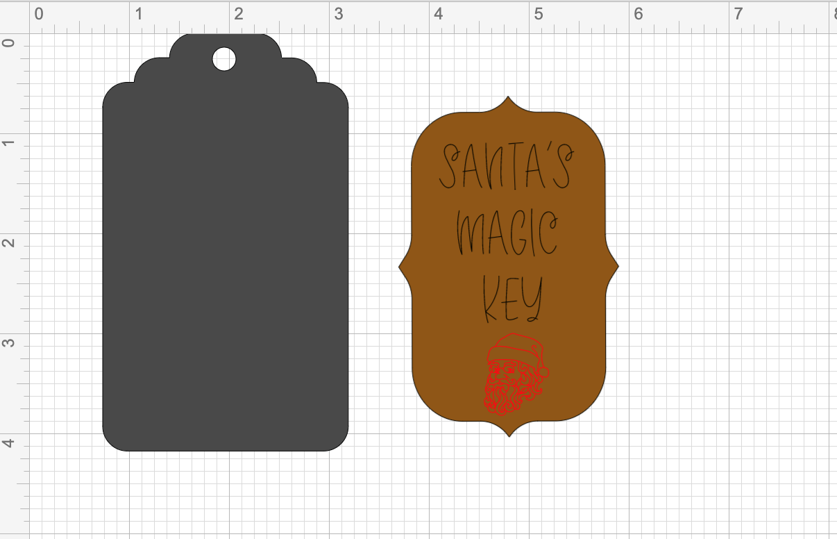 How to make the Key Tag on a Cricut Joy