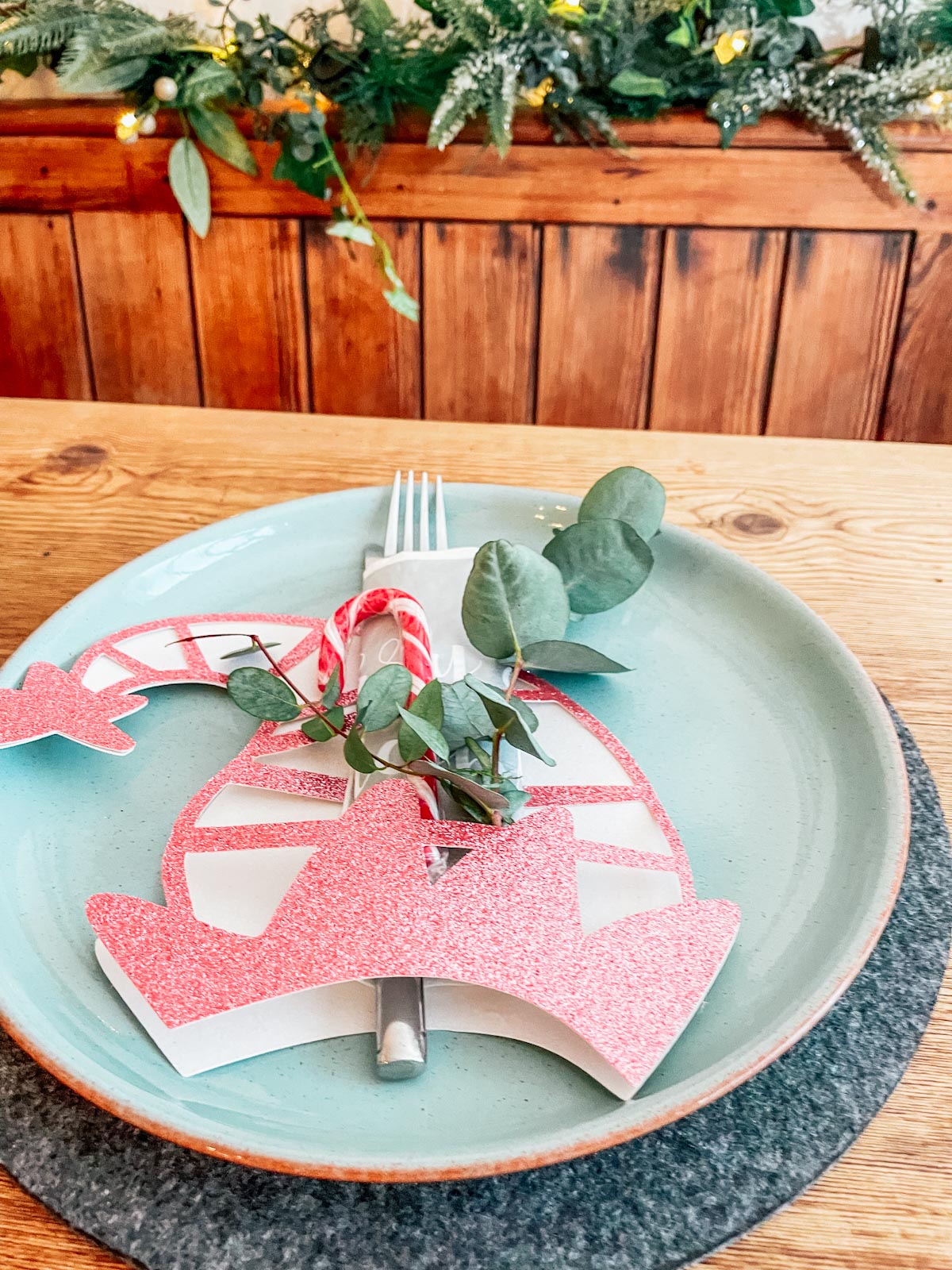 Napkin holders for Christmas Day