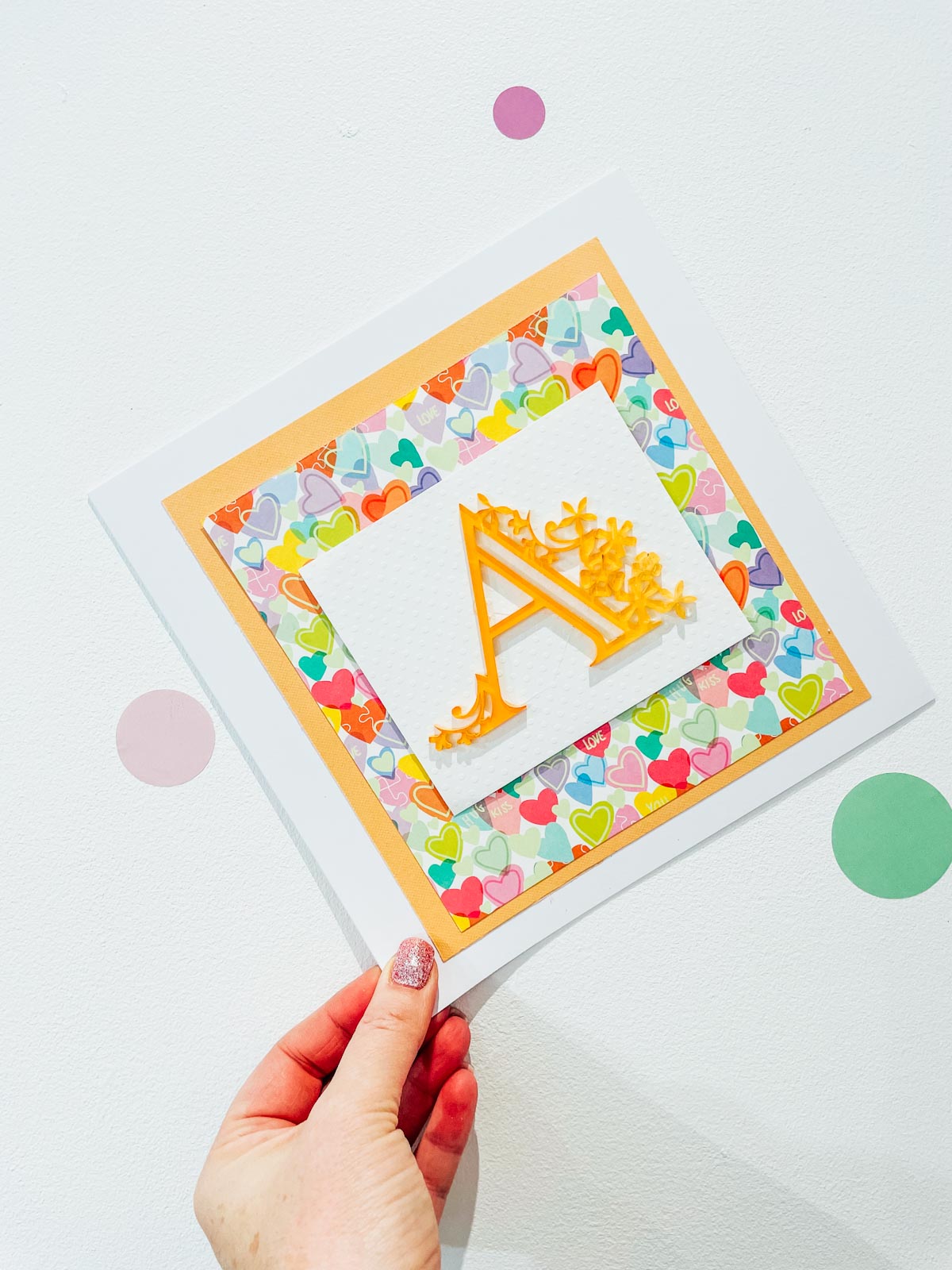 Cards made with Acrylic