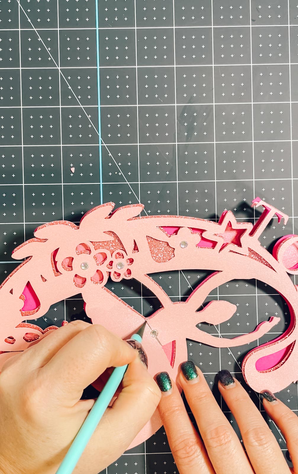 Step by step cake topper tutorial