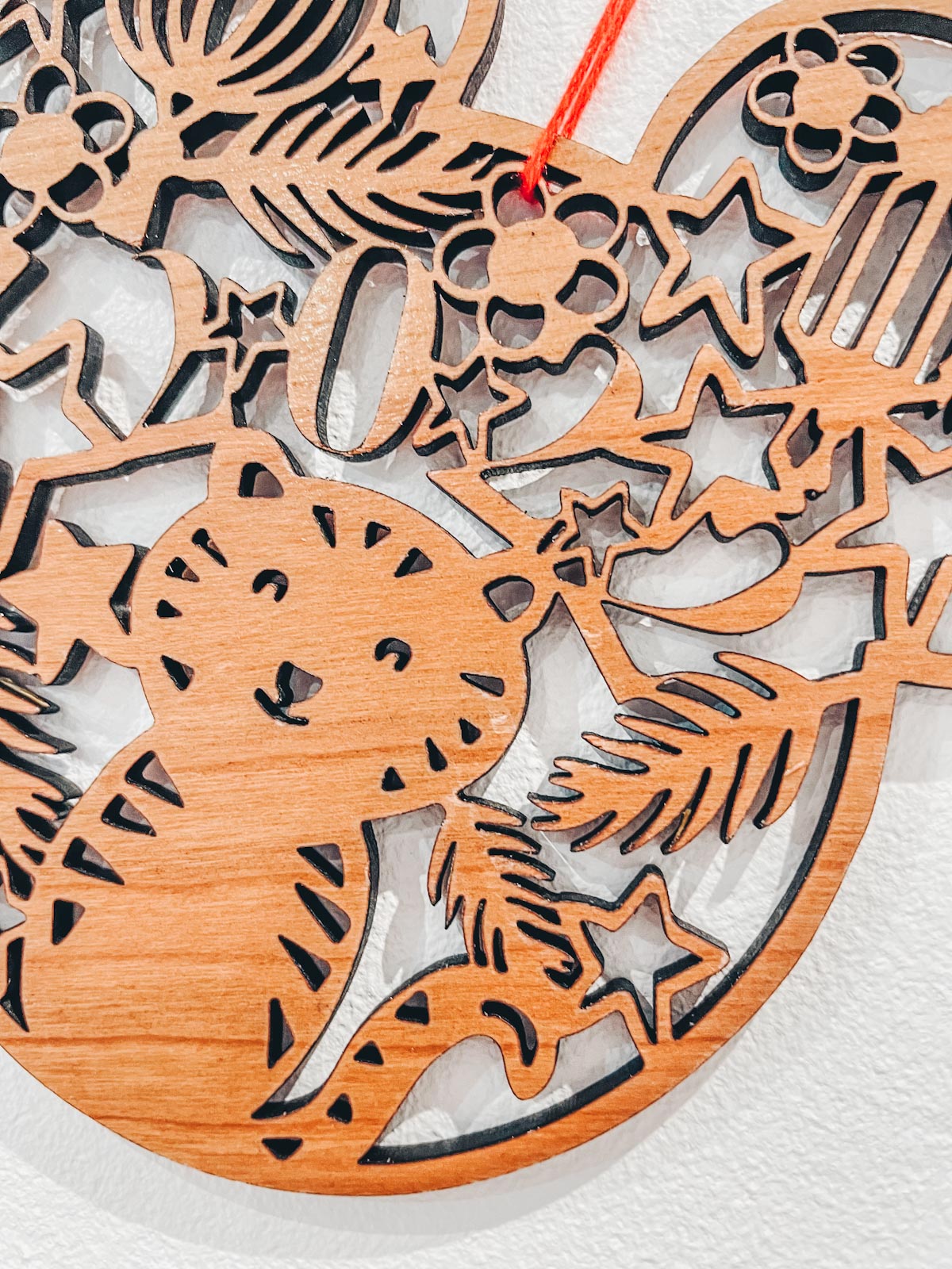 Tiger SVG Mickey For Glowforge