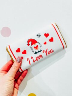 Valentines Printable Chocolate Wrapper