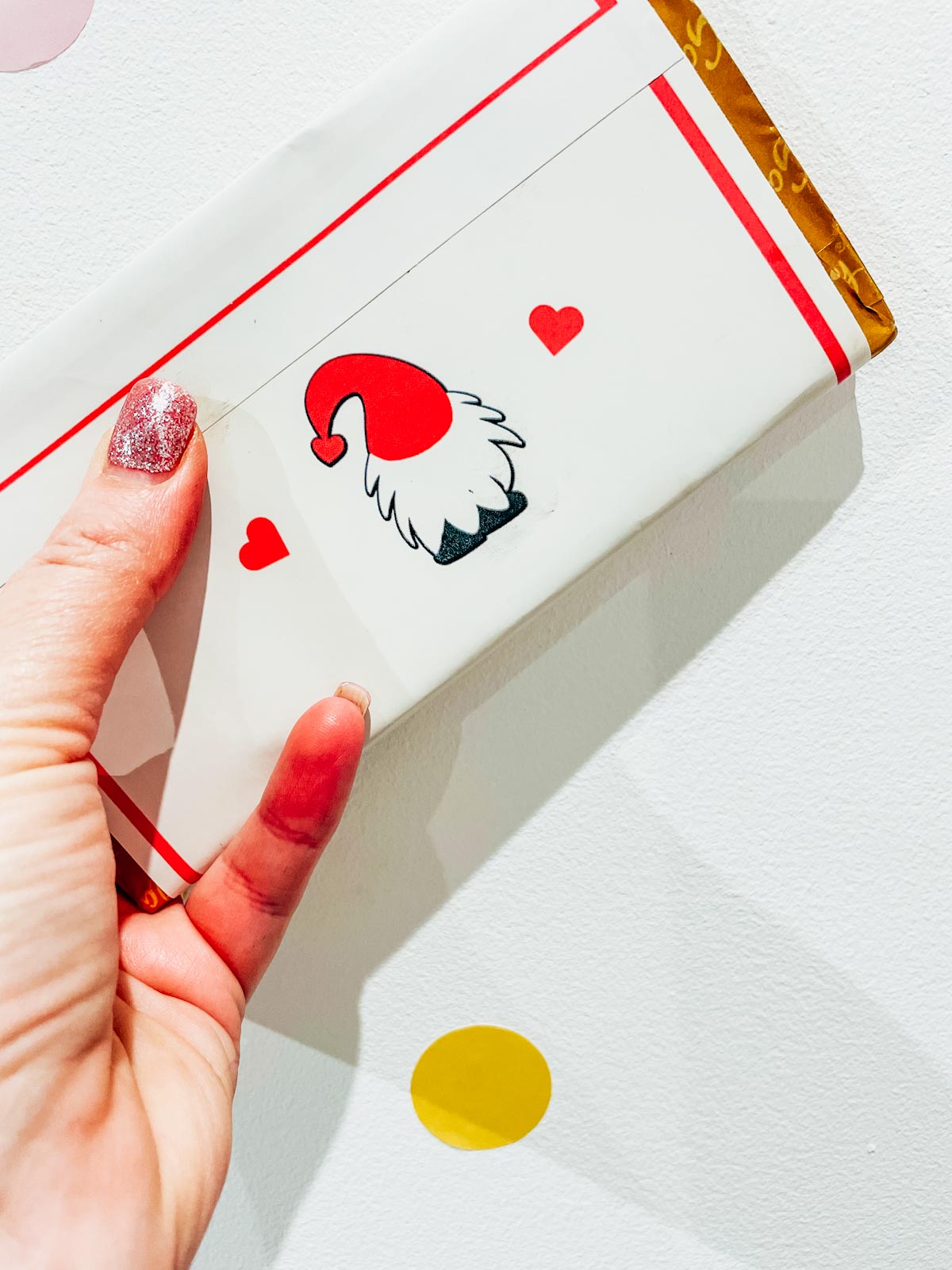 Valentines Printable Chocolate Wrapper download