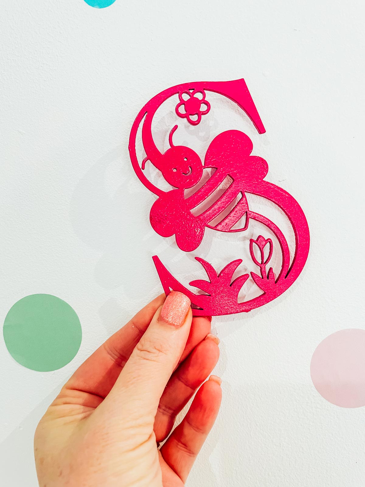 Bee SVG Letters and Numbers for Glowforge
