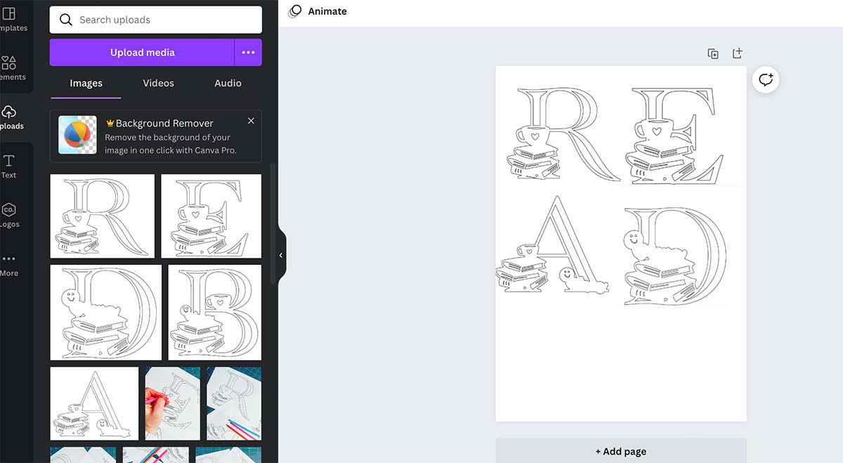 How to create a worksheet in Canva