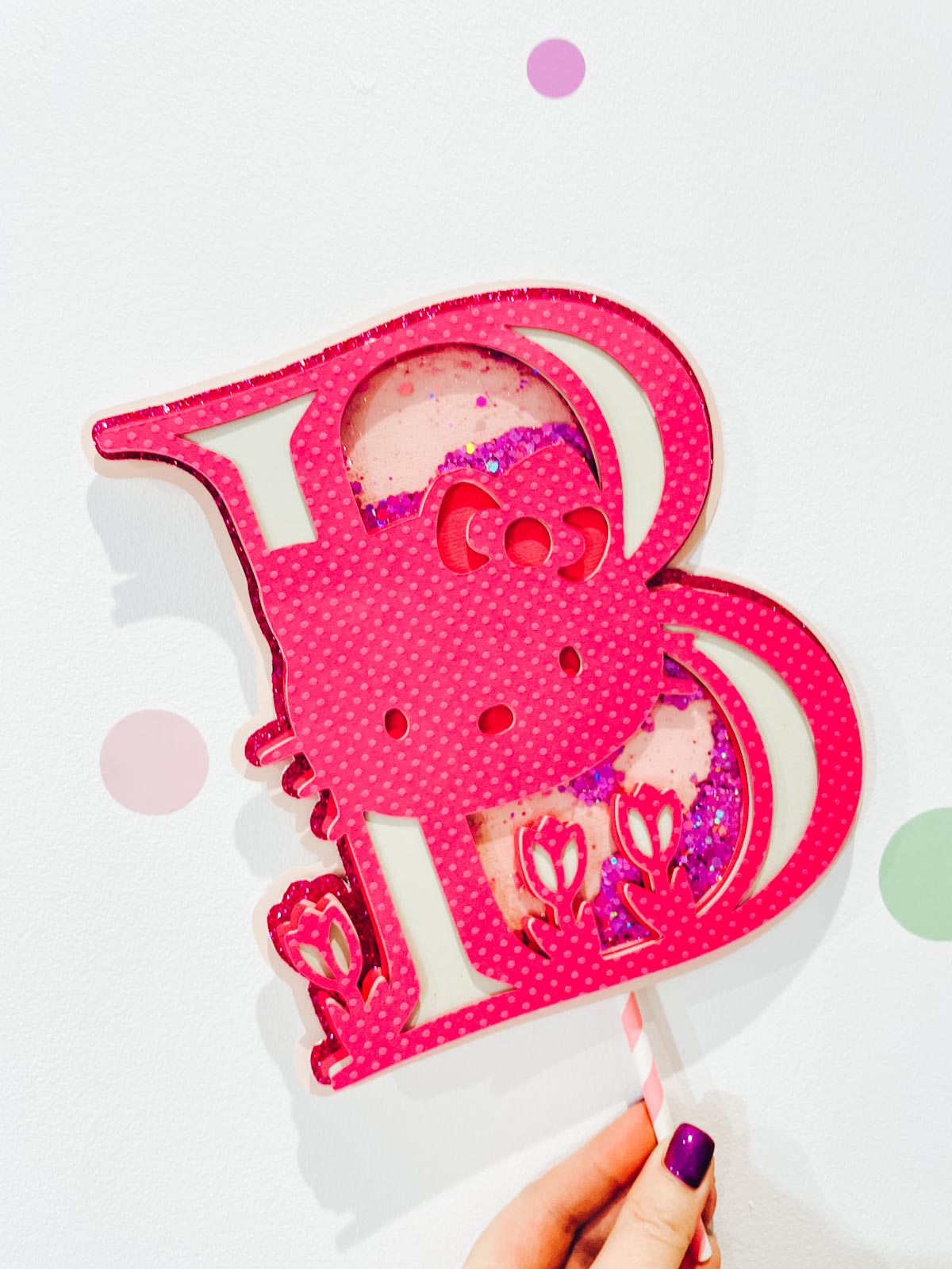 How to make a Hello Kitty Cake Topper