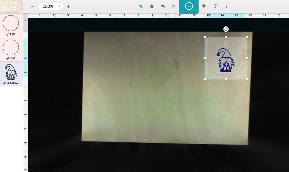 How to make a hanging charm in glowforge