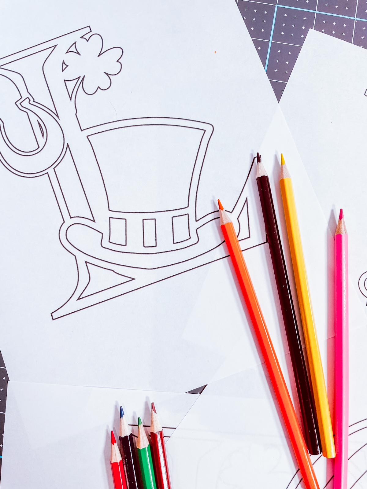 St Patricks Day Colouring pages free printables