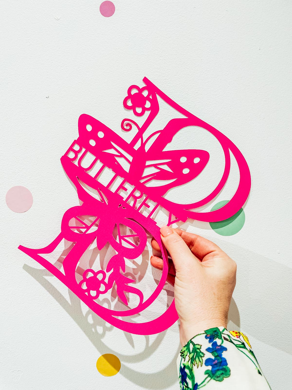 Butterfly letters