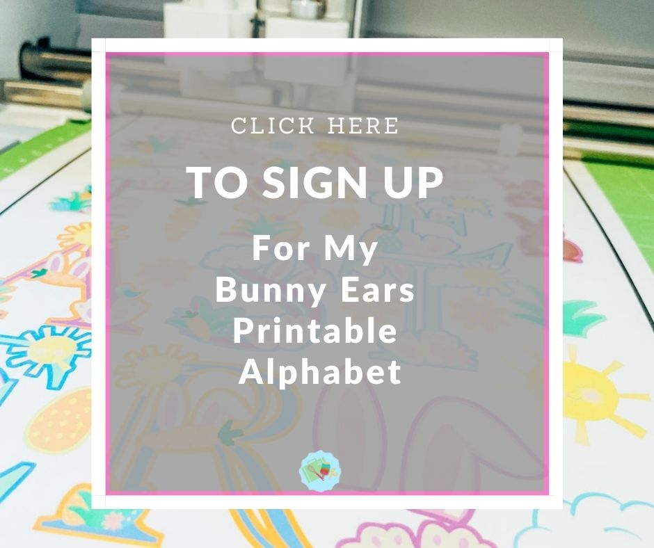 Download my Bunny Ears printable Alphabet