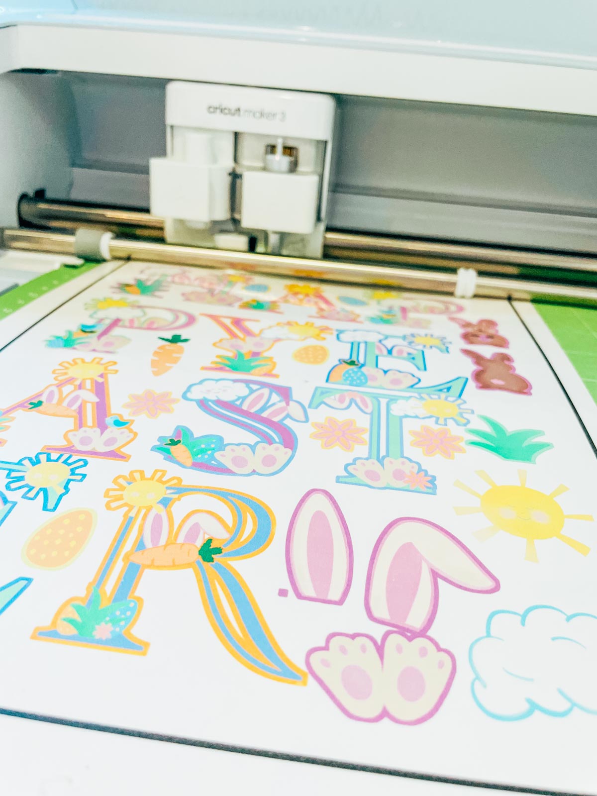 Easter Bunny PNG Alphabet