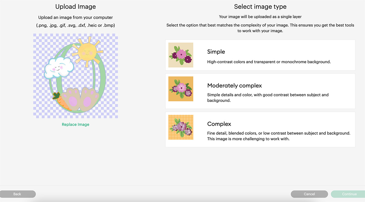 How to upload printables to Cricut Design Space