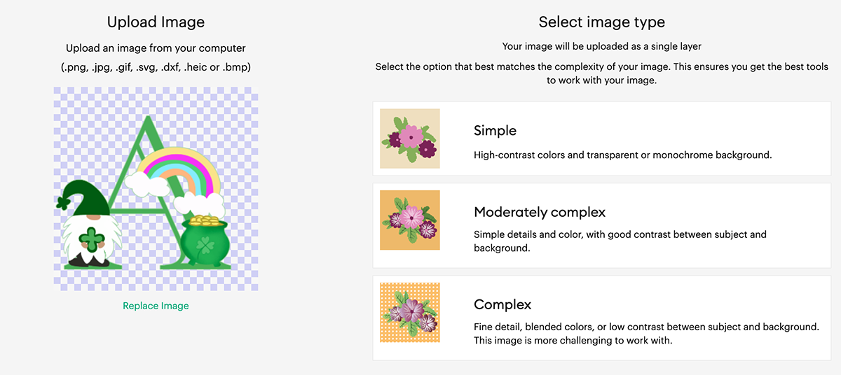 Uploading printables to Cricut