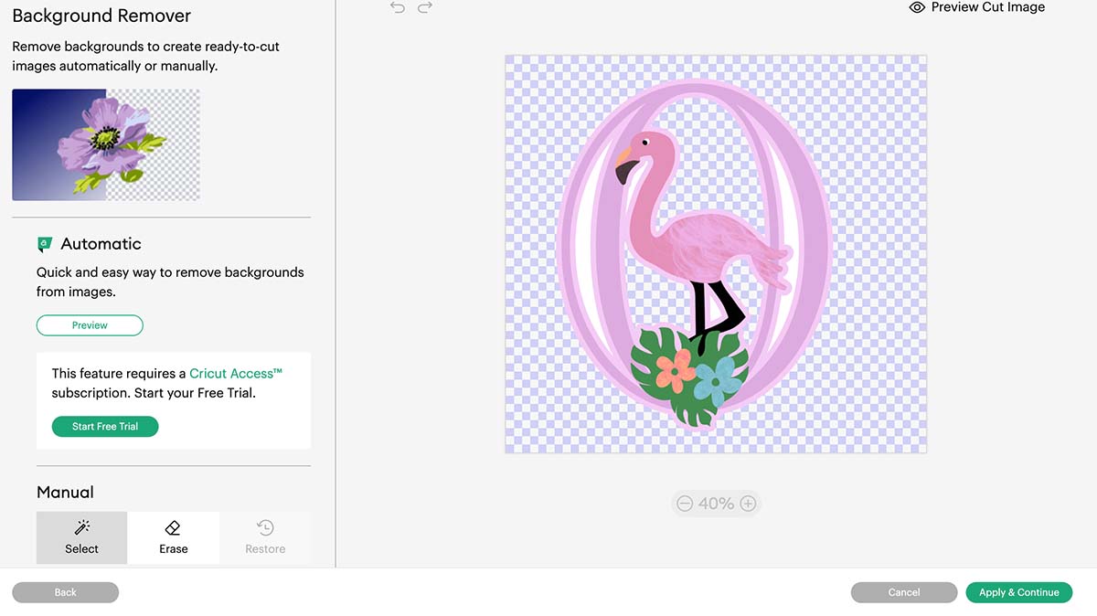 Exporting printables to Cricut