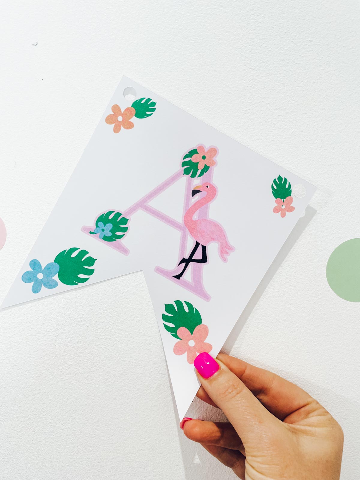 Summer themed alphabet letters