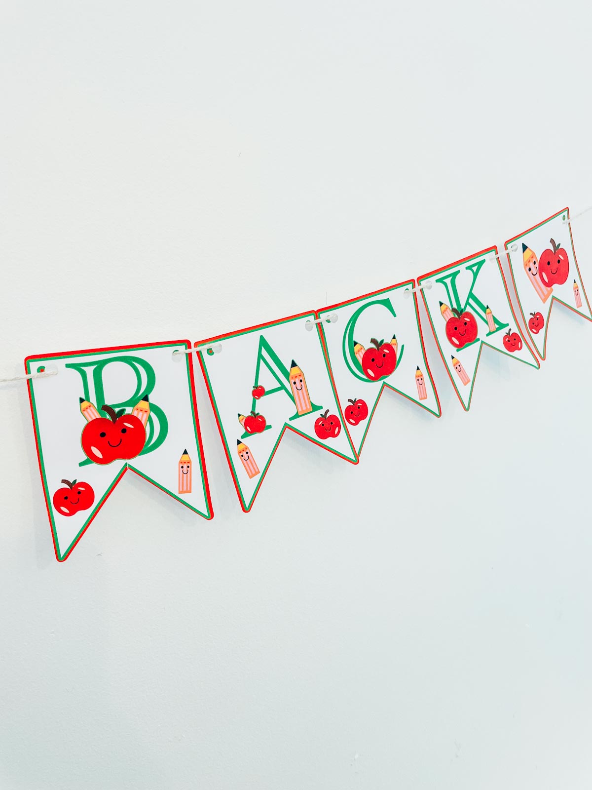 Welcome Back sign for School