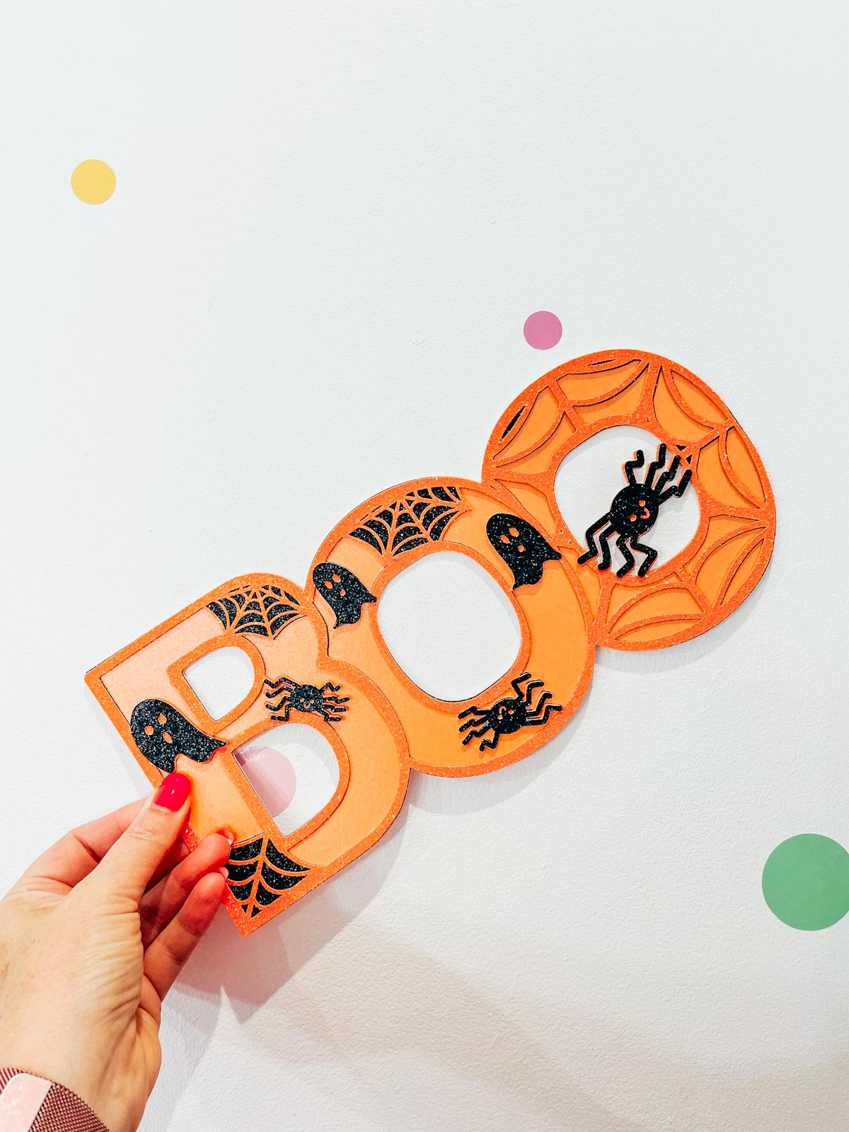 Boo SVG for Halloween