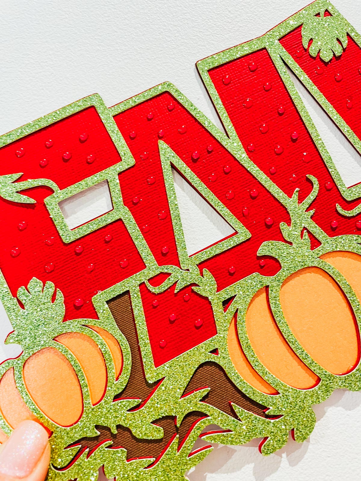 Free Layered Pumkpkin SVG For Cricut And Glowforge