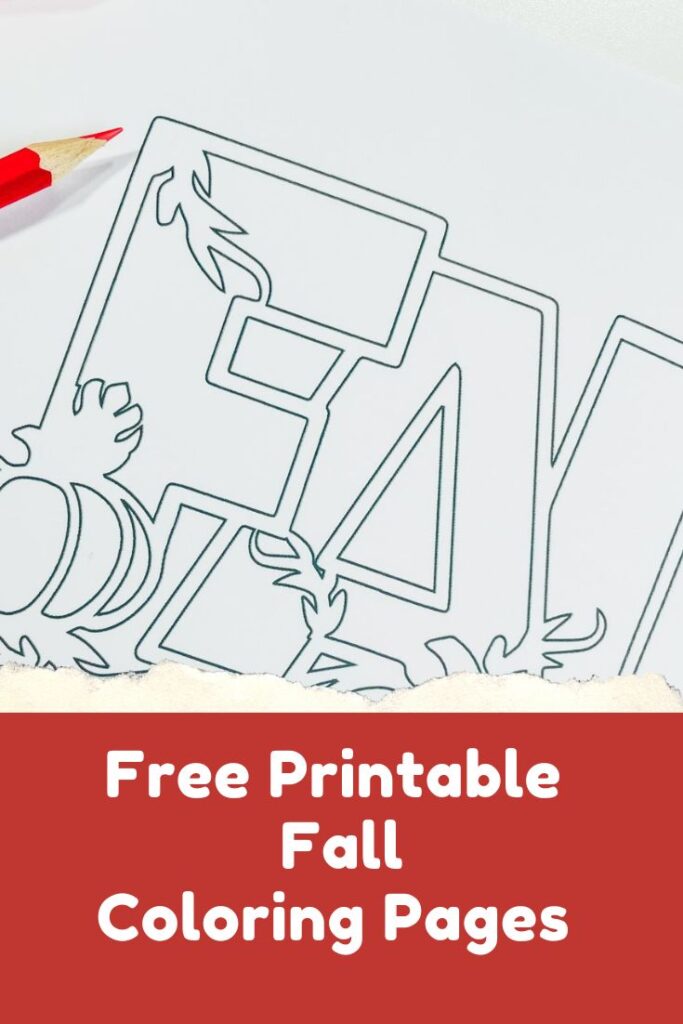 Free Printable Fall colouring