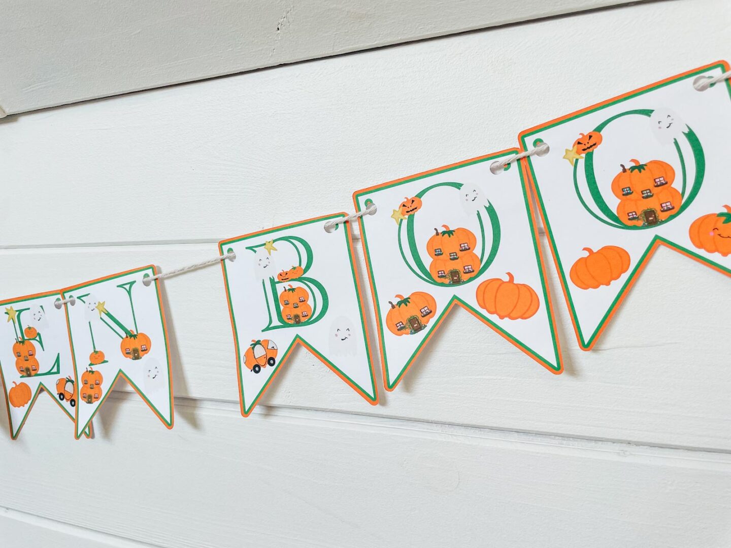 Printable Happy Halloween Banner
