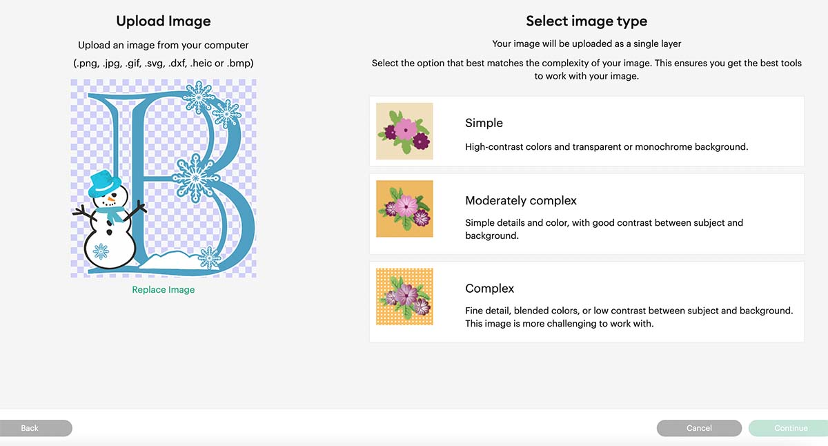 How to upload to Cricut Design Space
