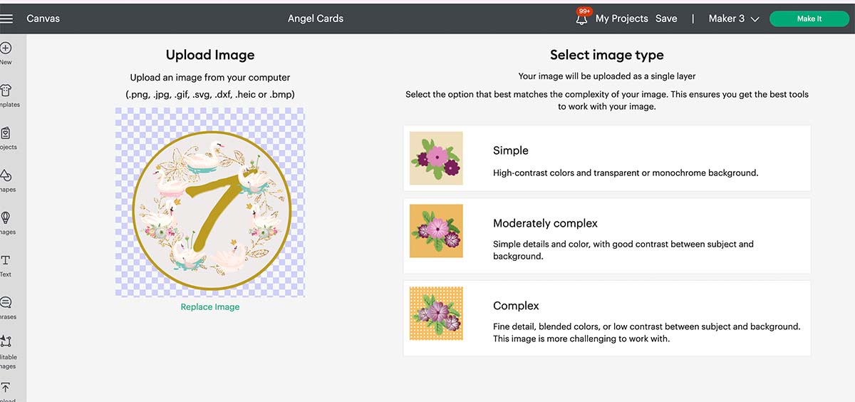 How to upload to Cricut Design Space
