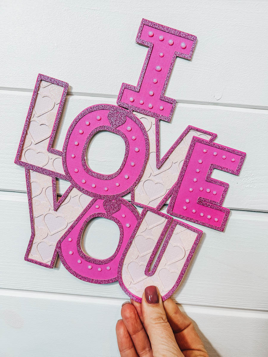 layered SVG for Valentines Day