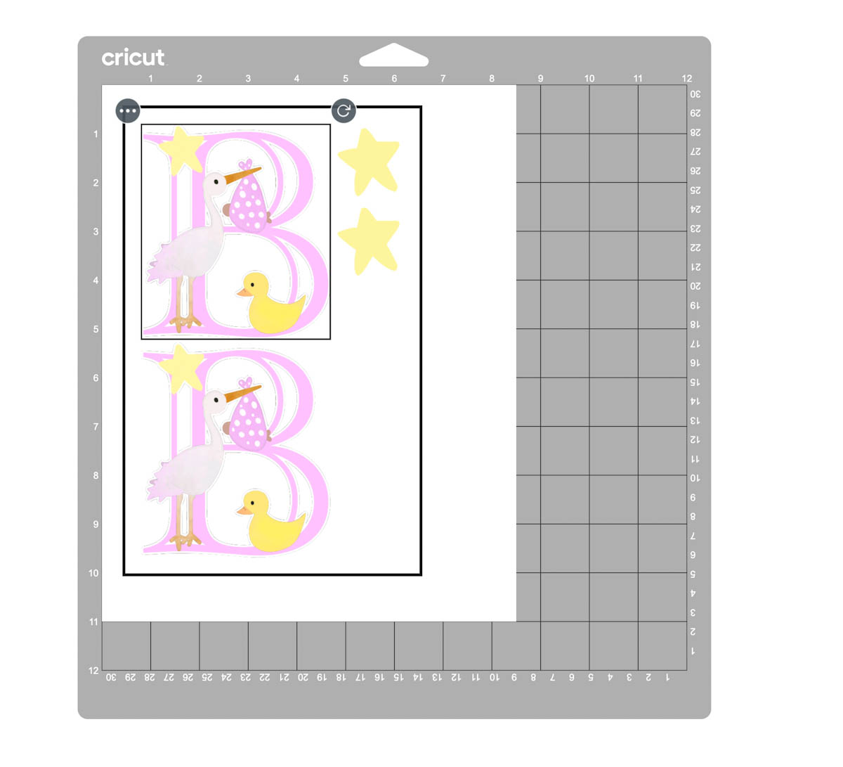 Print then cut preview