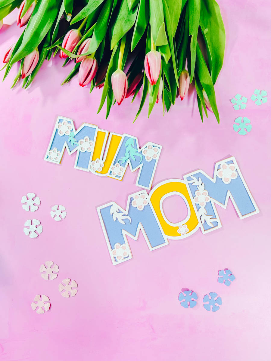 Free Layered Mom, Mum SVG File Bundle For Cricut