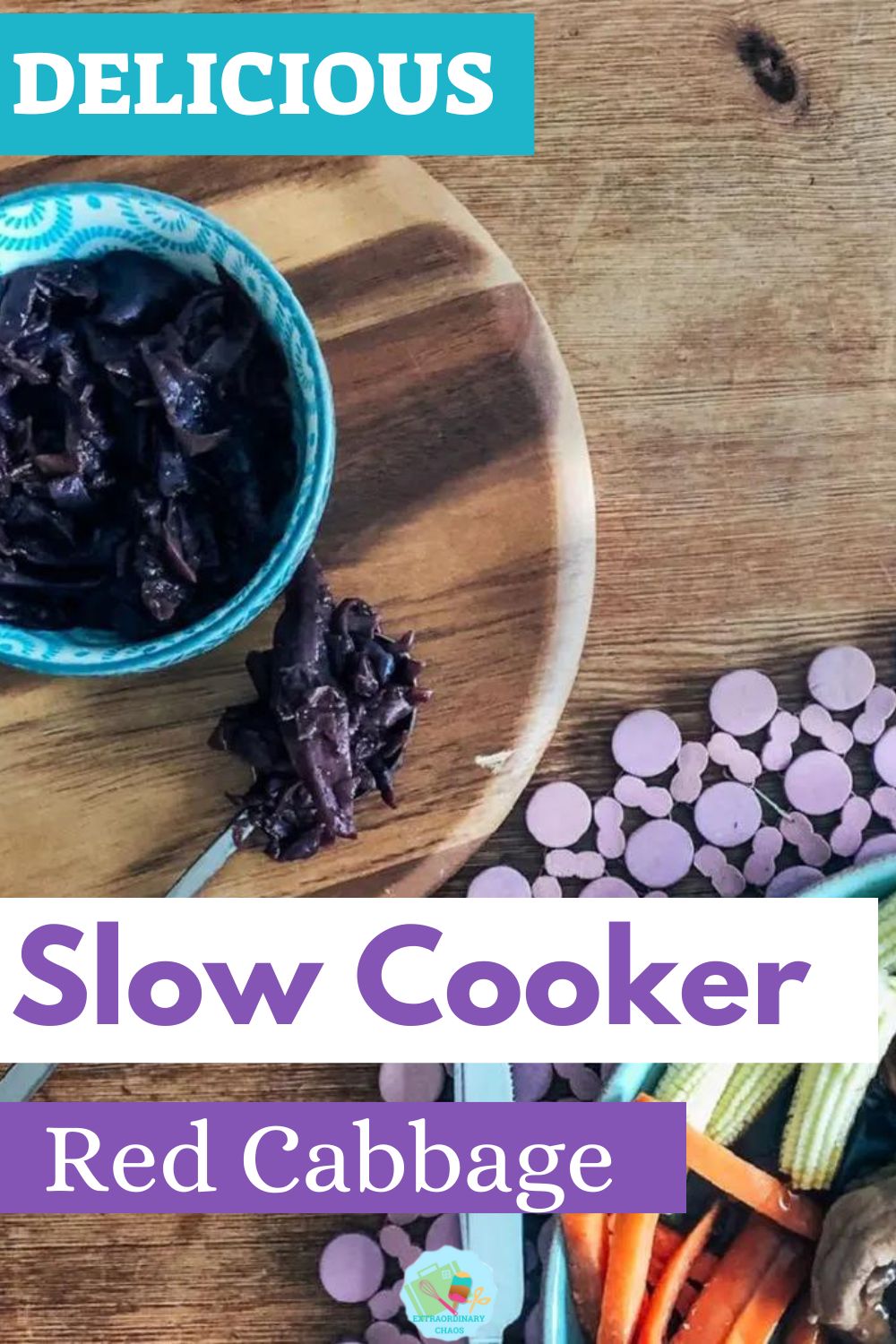 Delicious slow cooker red cabbage