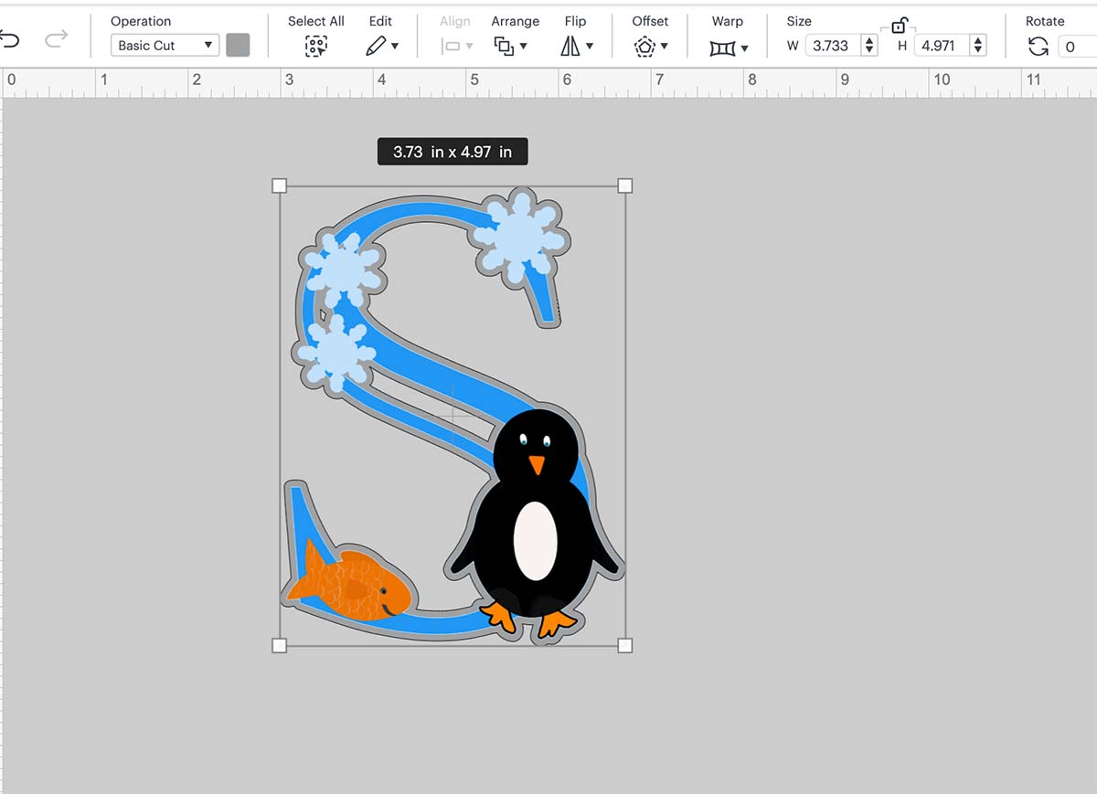 Creating an offset in Cricut Design Space