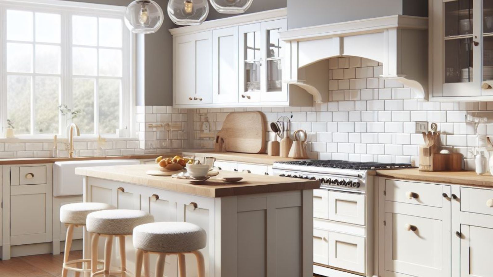 Painted Kitchen created by Sarah Christie on Bing Images