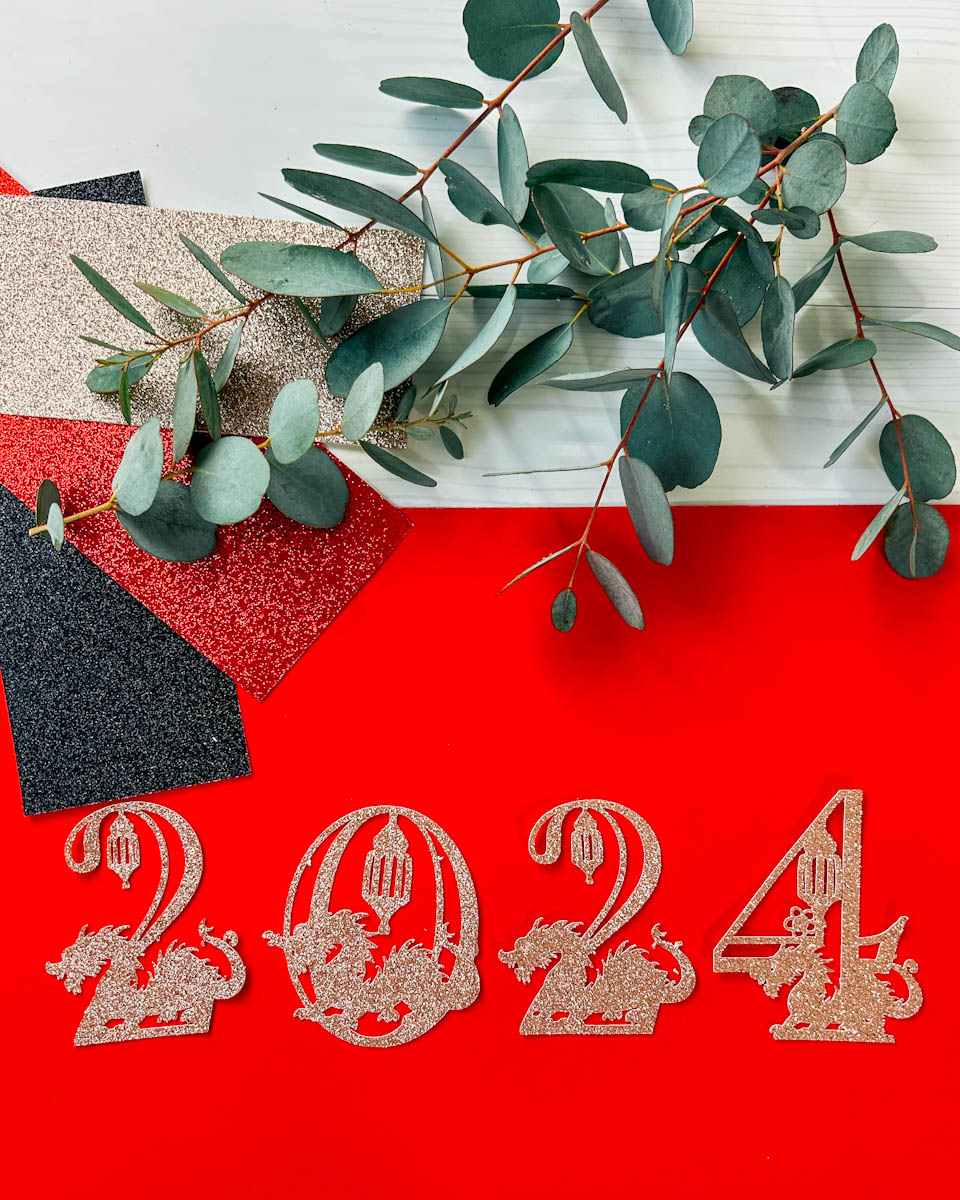 Free SVG PNG Year of the Dragon files for Cricut and Sihouette