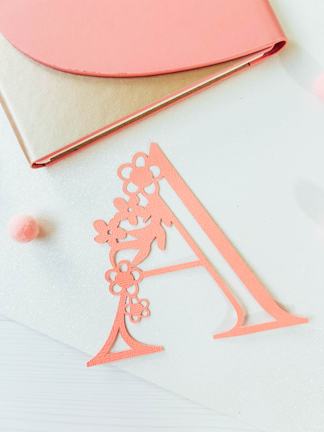Free SVG Spring Floral Alphabet