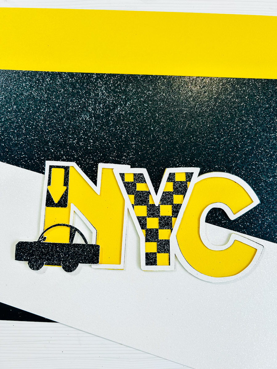 Free Layered New York for Scrapbooking