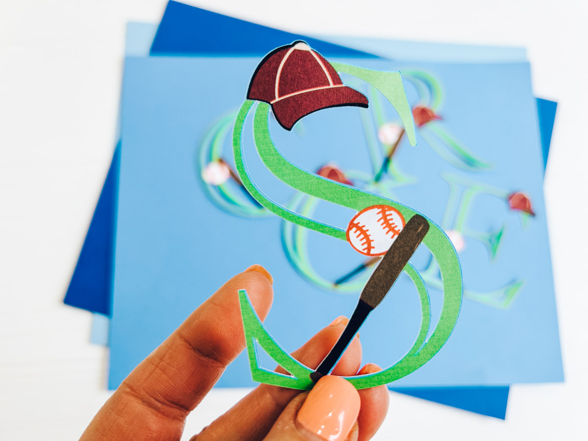 Free Printable PNG Baseball Alphabet for Cricut and Silhouette