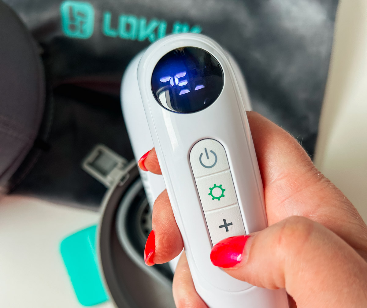 LCD Temperature settings