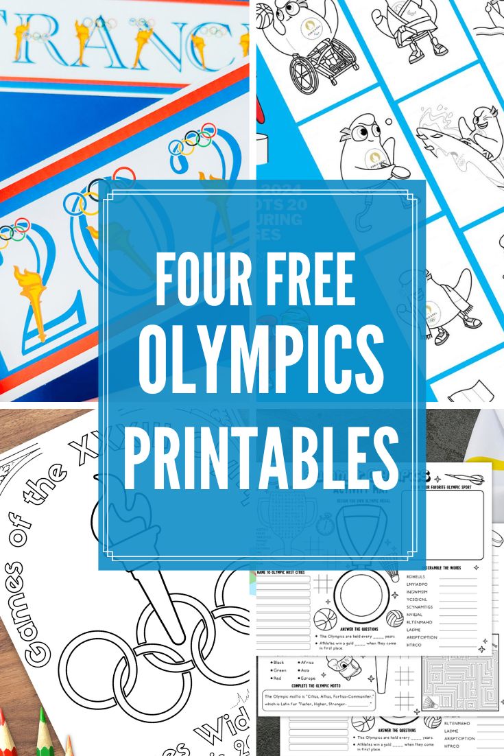 Four Free Olympics Printables