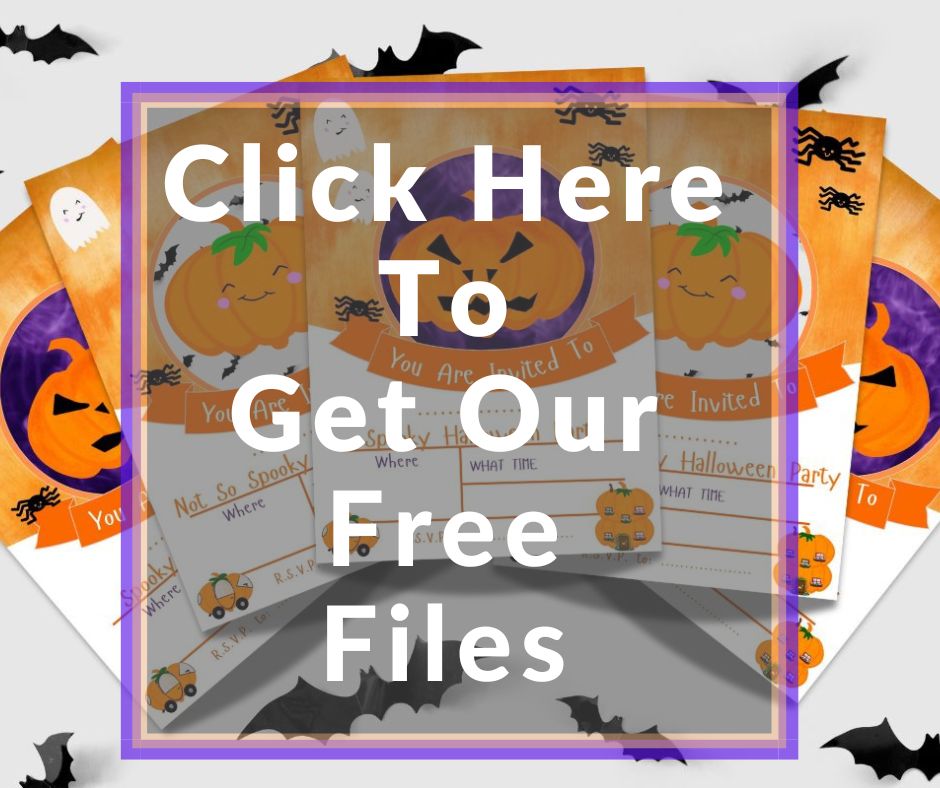 Get Our free Halloween Invitation