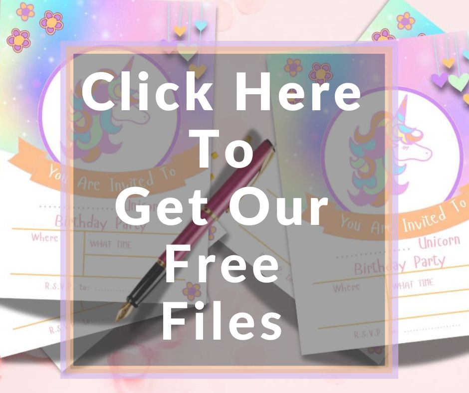 Free Printable Unicorn Birthday Party Invitations ⋆ Extraordinary Chaos