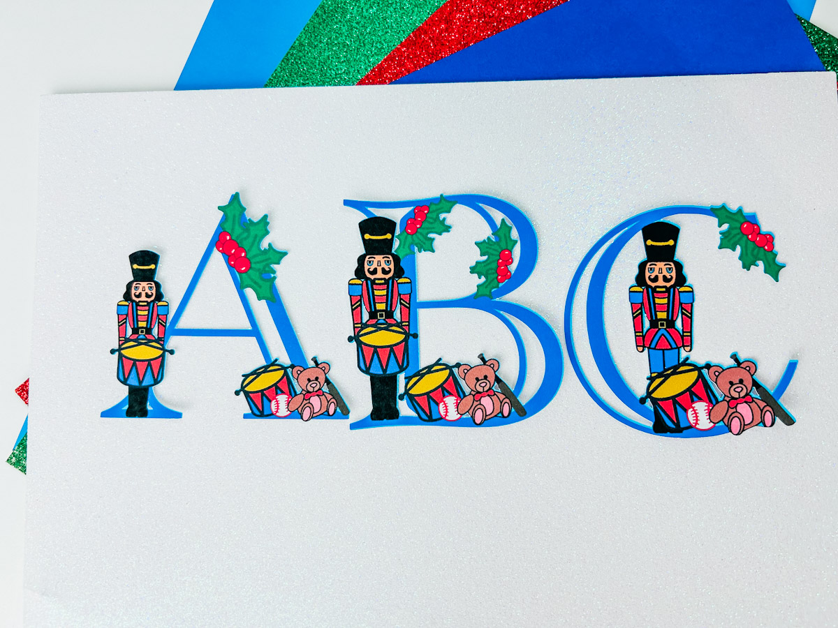 Free Brights Nutrackers Printable Alphabet and Number Set