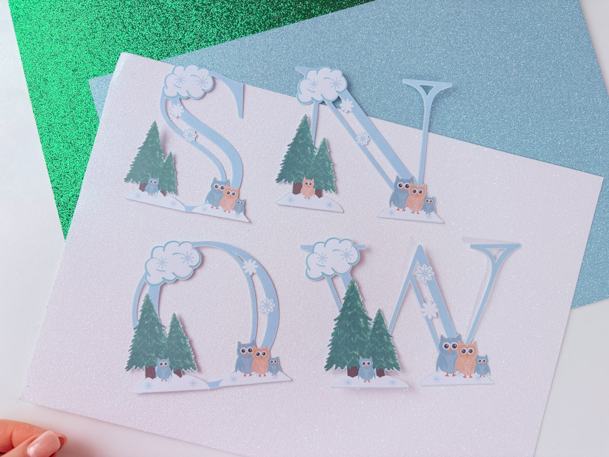 Free Printable Snowy Owl Alphabet and Number Set ⋆ Extraordinary Chaos