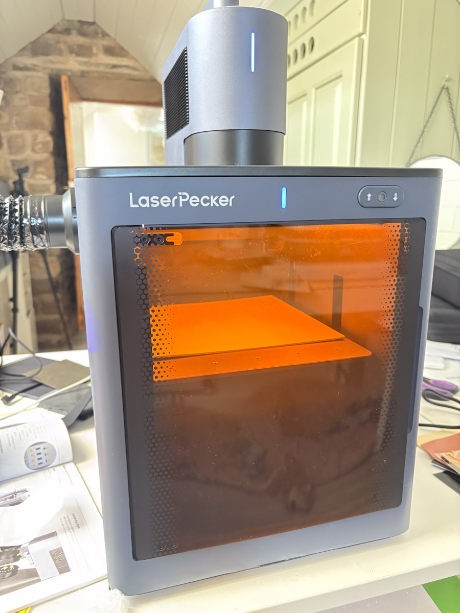 The LaserPecker LP5 Safety Enclosure