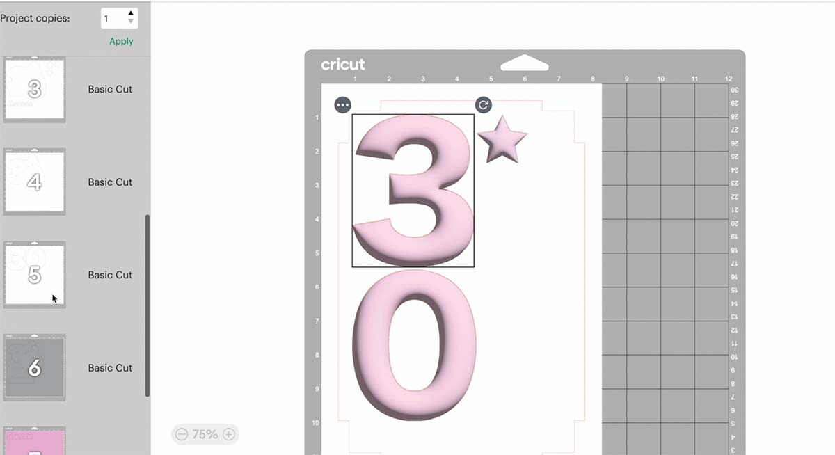 Print and cut your letters