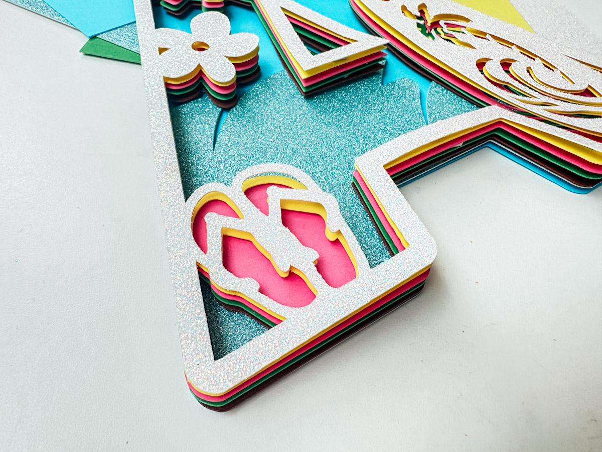 Free SVG Surf Tropical Alphabet and Number Set