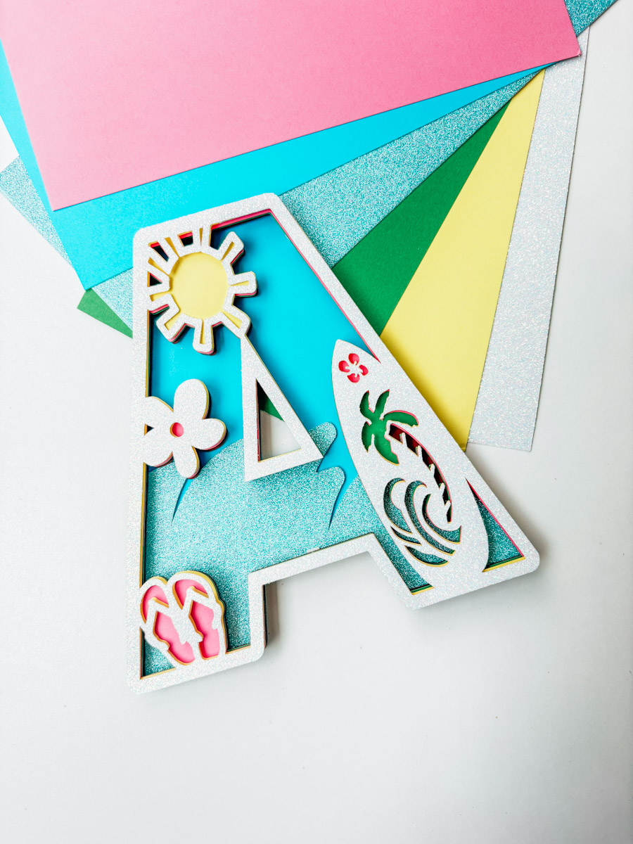 How to make a layered file in Cricut Design Spave
