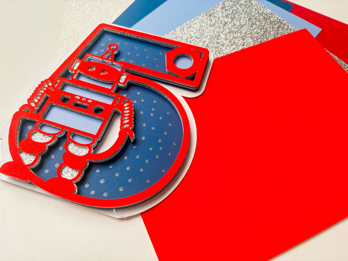 Free SVG Robot Alphabet and Number Set