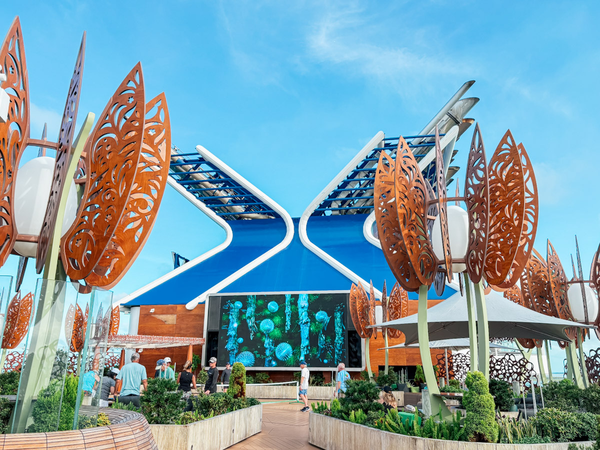 Rooftop Garden on Celebrity Apex